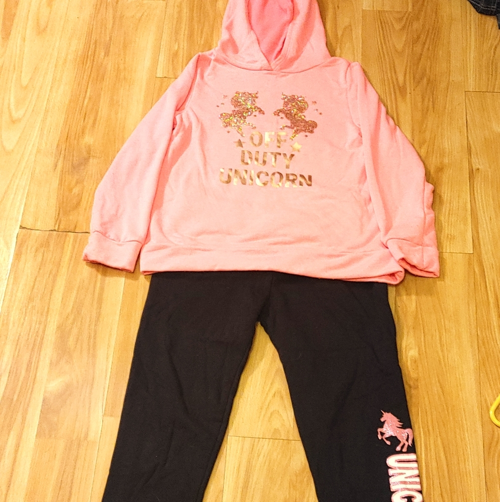 Girls unicorn outfit